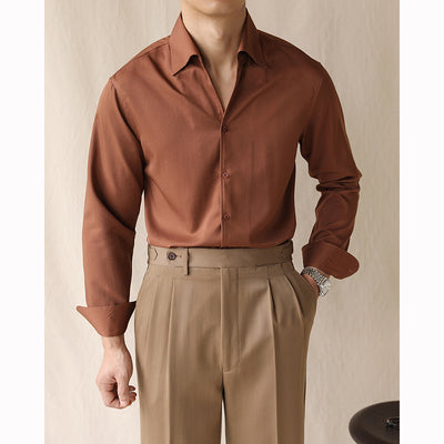 Camisa Manga Larga con Cuello Integrado - Image 7