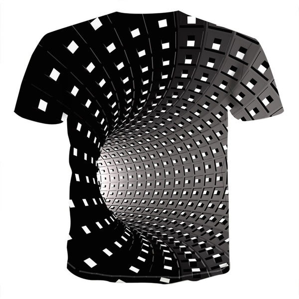 Playera Manga Corta 3D para Hombre