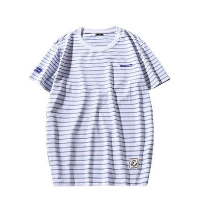 Camisa Casual de Rayas para Hombre - Estilo Relajado - Image 13