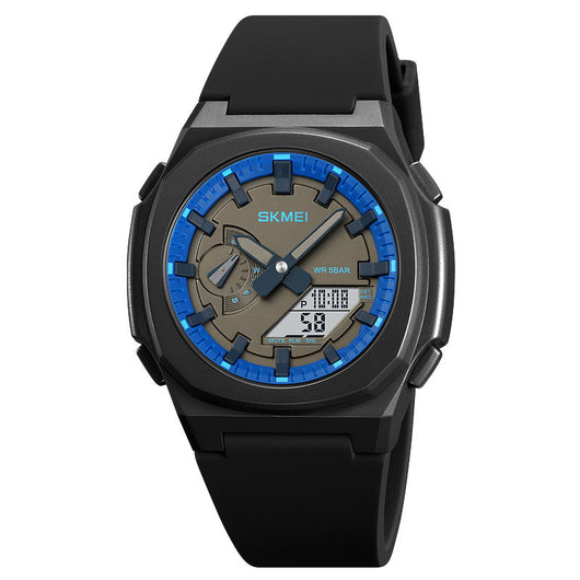 Reloj Deportivo Digital Hombre Cronógrafo Multifunción Resistente al Agua - Image 7