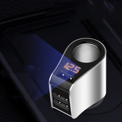 Adaptador Cargador Rápido USB para Auto - Encendedor 3 en 1 - Image 11