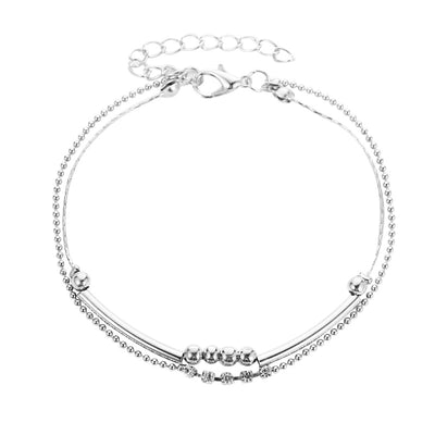 Pulsera de Abalorios Dobles Europeos y Americanos - Diseño Creativo - Image 3
