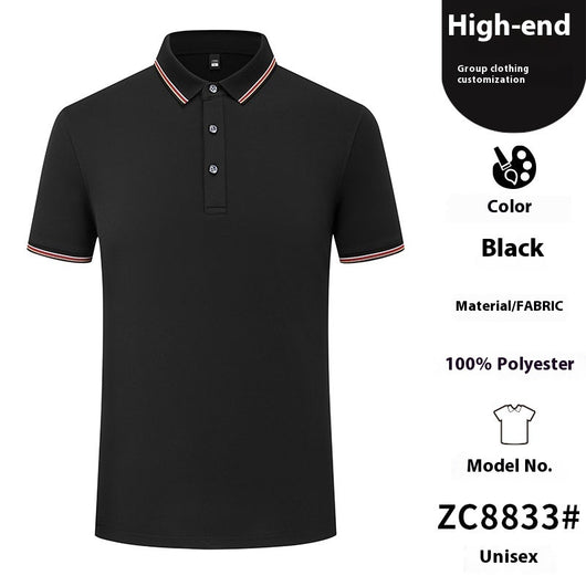Playera Polo Cuello Clásico de Color Sólido - Image 10
