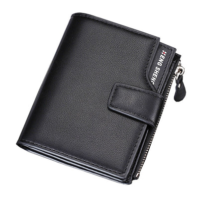 Cartera Vertical Hombre Estilo Coreano Casual - Image 14