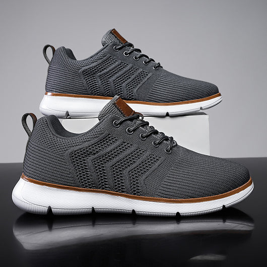 Zapatos Deportivos Talla Grande para Hombre - Malla Flyknit Ultraligera - Image 8