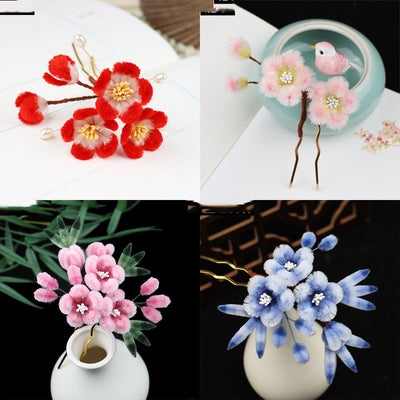 Kit Completo de Materiales para Flores de Terciopelo - Image 13