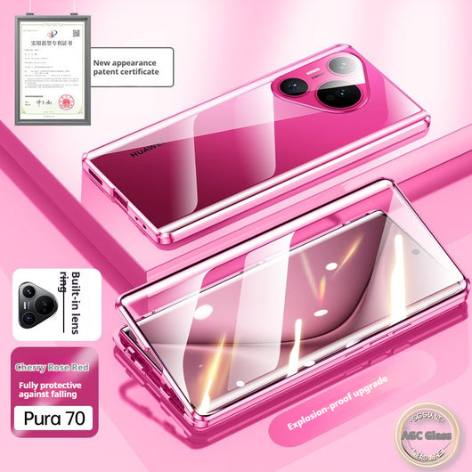 Funda Magnética King para Teléfono - Vidrio Doble Cara con Protección Antigolpes - Image 11