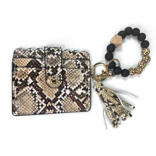 Set de Pulsera Llavero con Bolsa de Cosmético - Diseño Moderno - Image 12