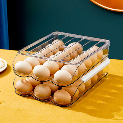 Organizador de Huevos Transparente Multiusos para Cocina - Image 9