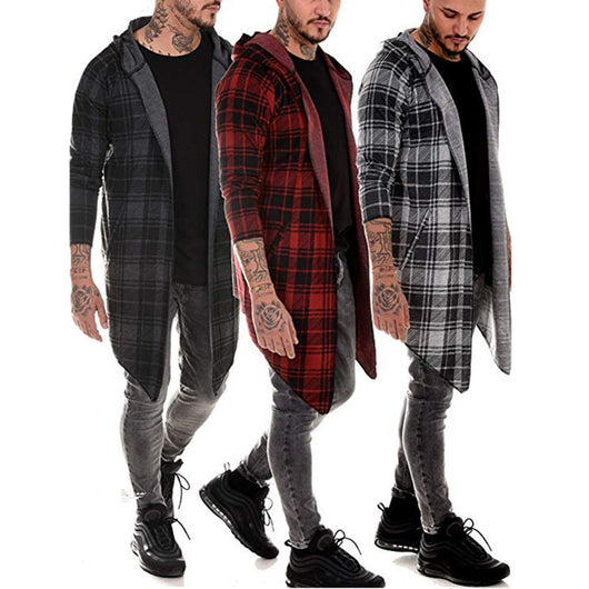 Chaqueta a Cuadros Oversize - Image 10