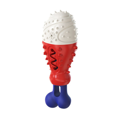 Juguete Limpiador Dental para Perros con Forma de Pata de Pavo - Image 15
