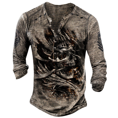 Playera Deportiva Estampada de Manga Larga para Hombre - Image 19