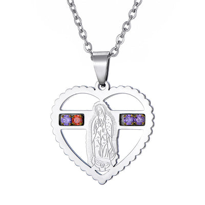 Dije Virgen de Guadalupe - Joya Religiosa de Plata - Image 9