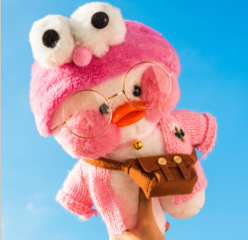 Peluche Pato Lalafanfan Cafe Mimi con Ácido Hialurónico - Image 13