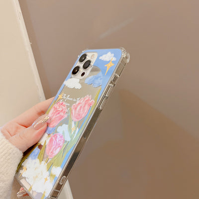 Funda Silicona para Teléfono Diseño Tulipán Literario - Image 4