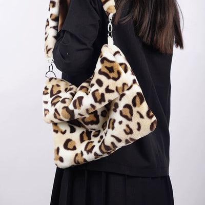 Bolso de Hombro Diagonal con Estampado Leopardo - Diseño Moderno y Versátil - Image 11