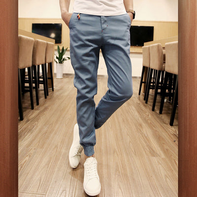 Pantalones de Algodón Rectos para Hombre - Ligeros y Cómodos para Verano - Image 6