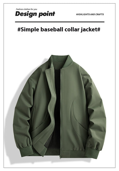 Cardigan Oversized Talla Grande Estilo Baseball - Image 15