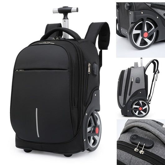 Mochila Trolley Escolar de Gran Capacidad con Ruedas para Secundaria - Image 4
