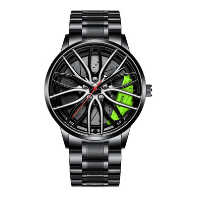 Reloj Automático para Hombre con Diseño de Rueda y Acabado Chapado al Vacío - Image 6