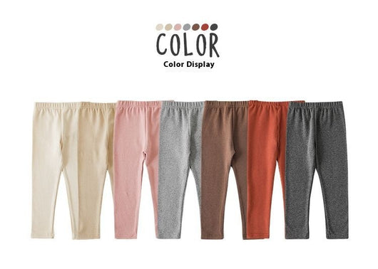 Leggings Elásticos para Niña - Versátiles para Exteriores y Uso Diario - Image 39