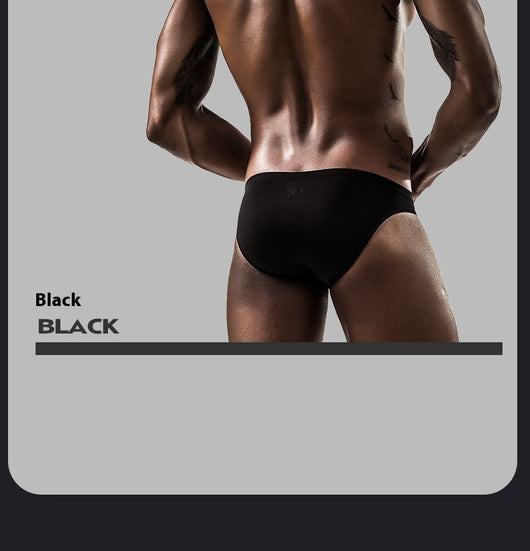 Calzoncillos Triangulares de Seda Helada Transpirables para Hombre - Image 9