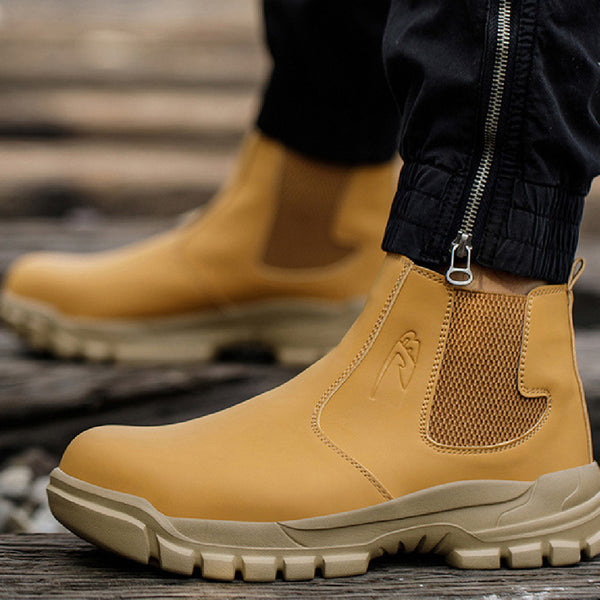 Botas de Trabajo con Punta de Acero Impermeables de Protección Integral
