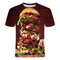 Camiseta Masculina Estampada Cerveja 3D Digital Gola Redonda Manga Curta
