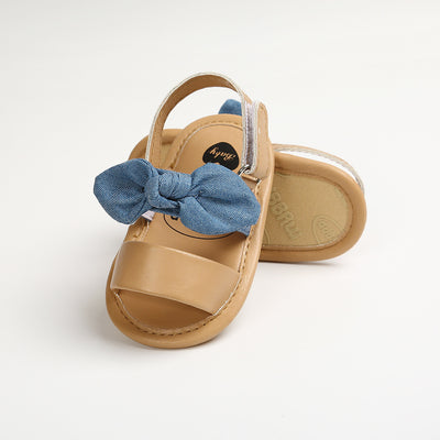 Sandalias para bebé con moño suave y suela antideslizante - Image 26