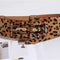 Cinturón de Leopardo Irregular con Crin de Caballo - Diseño Versátil Tres Hebillas