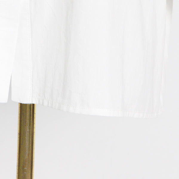 Blusa Clásica de Corte Minimalista en Colores Sólidos para Mujer