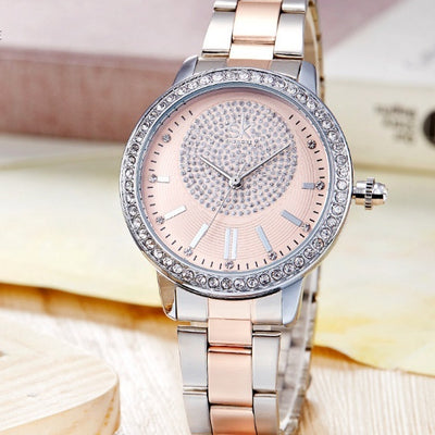 Reloj de Cuarzo para Mujer en Oro Rosado