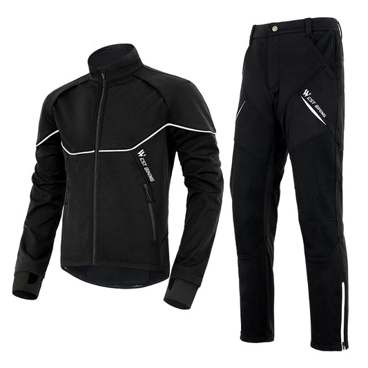 Traje de Ciclismo Térmico con Protección Antigolpes - Image 2