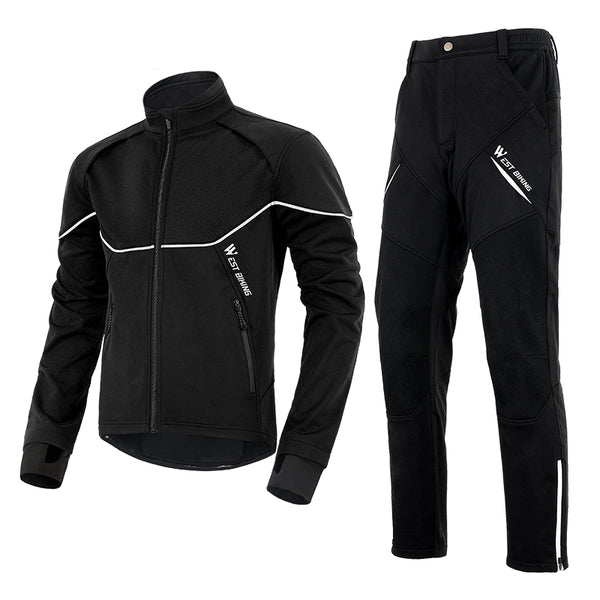 Traje de Ciclismo Térmico con Protección Antigolpes