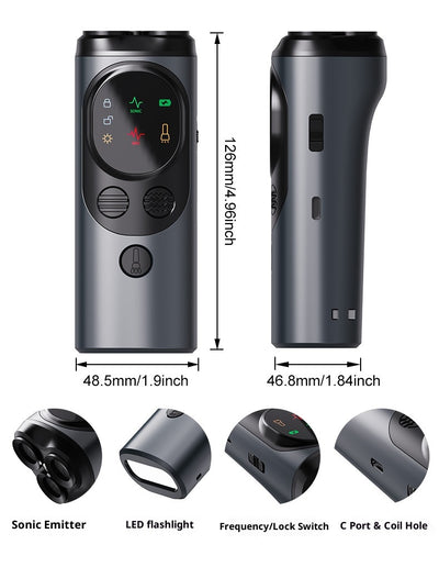 Repelente Ultrasónico Portátil para Perros con Luz LED - Entrenador Anti-Ladridos - Image 15