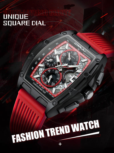 Reloj de Cuarzo para Hombre con Calendario y Cinta Impermeable Multiuso - Image 11