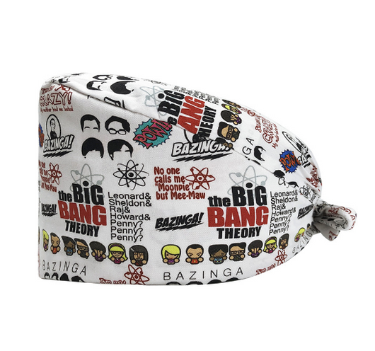 Bata Quirúrgica de Algodón Puro para Enfermeras con Estampado - Image 9