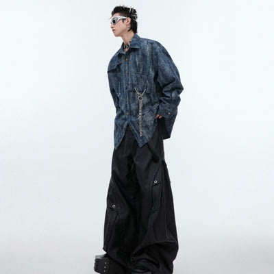 Camisa Retro Oversize de Manga Larga - Image 7