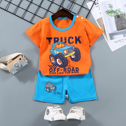 Traje Corto de Algodón para Niño - Perfecto para el Verano - Image 13