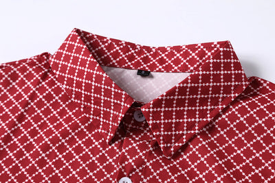 Camisa Cuadriculada Diamante para Hombre - Diseño Clásico y Moderno - Image 3