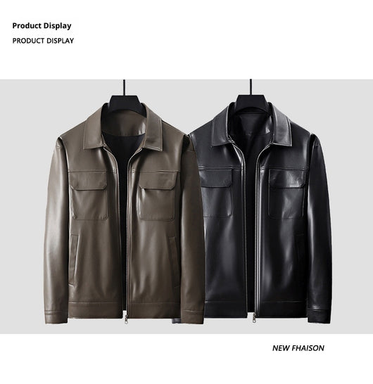 Saco de Negocios Casual para Hombre con Solapa Clásica - Image 11