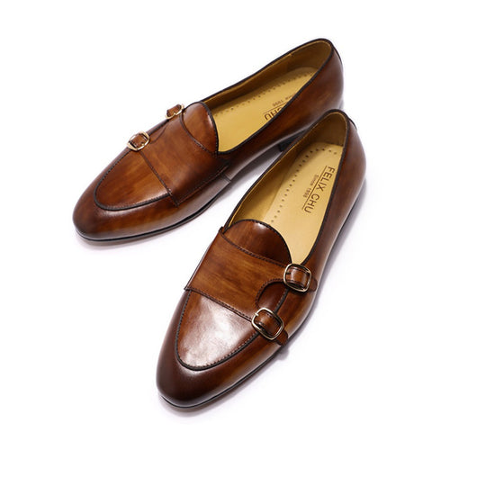 Zapatos de Cuero para Hombre con Doble Hebilla - Piel Genuina Premium - Image 17