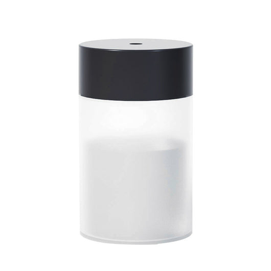 M Style mini humidifier with a light blue top and translucent white body, suitable for bedroom or office. - Image 10