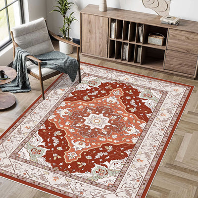 Tapete Bohemio Plegable de Cashmira Lavada para Sala - Image 7