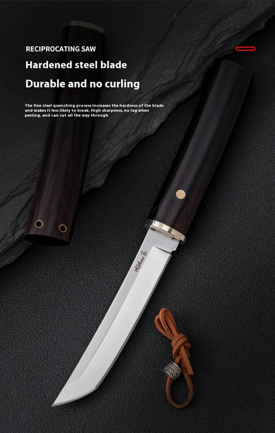 Cuchillo de Frutas Japonés Acero Damasco M390 - Image 9