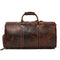 Bolsa de Viaje Retro Crazy Horse - Cuero Genuino para Hombre
