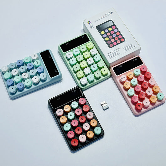 Teclado Inalámbrico Portátil Q3 Colores Macaron - Image 14