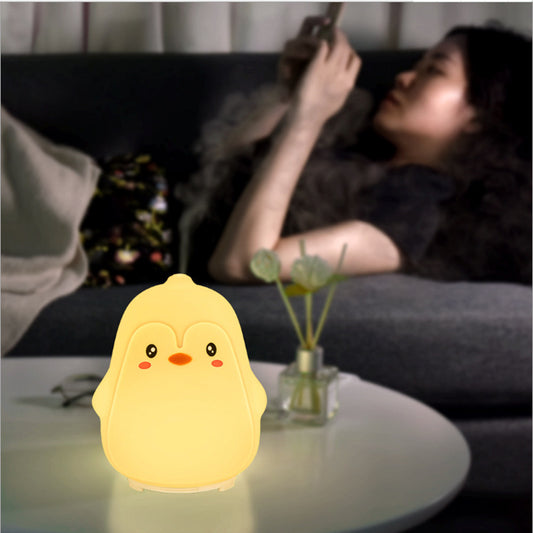 Difusor Humidificador Luz Nocturna Pingüino Aromaterapia - Image 2