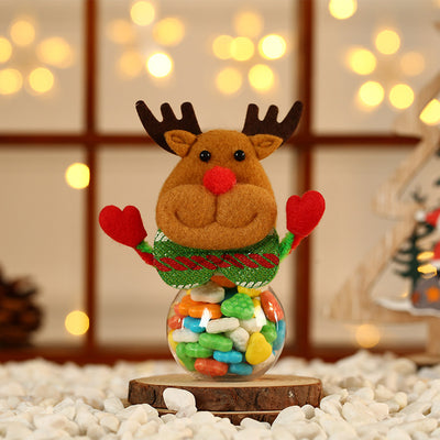 Frasco Navideño Trompeta Abuelo con Dulces - Image 9