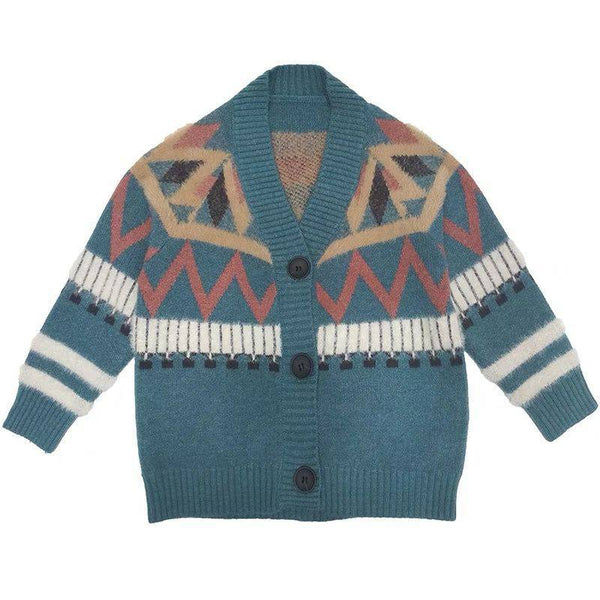 Suéter Infantil Estilo Coreano con Detalles en Hilo - Image 3